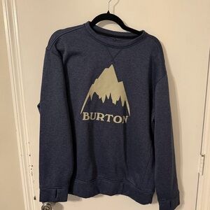 Burton Navy Crewneck Sweatshirt